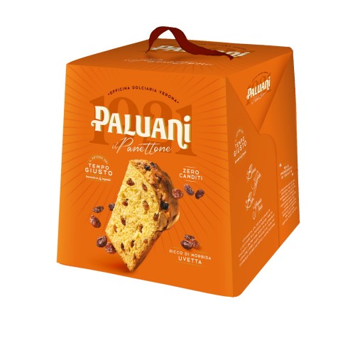 Рождественский кекс панеттоне с изюмом Paluani, 700 г