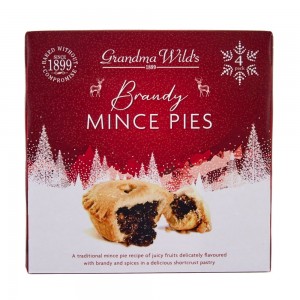 Английские пирожные-корзиночки с начинкой из сухофруктов Grandma Wild's, 232 г