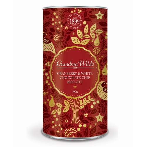 Печенье в красной тубе "Куропатка на грушевом дереве" Grandma Wild's, 100 г
