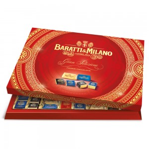 Большое ассорти шоколадных конфет "Gran Selezione" BarattieMilano, 690 г