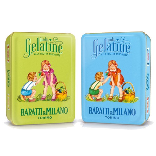 Ассорти фруктового мармелада в баночке (цвет - микс) BarattieMilano, 280 г