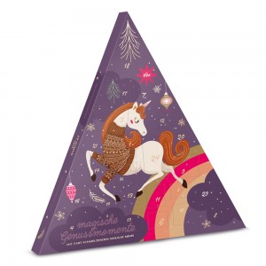 Адвент-календарь "Единорог", ассорти нуги, Viba, 250 г