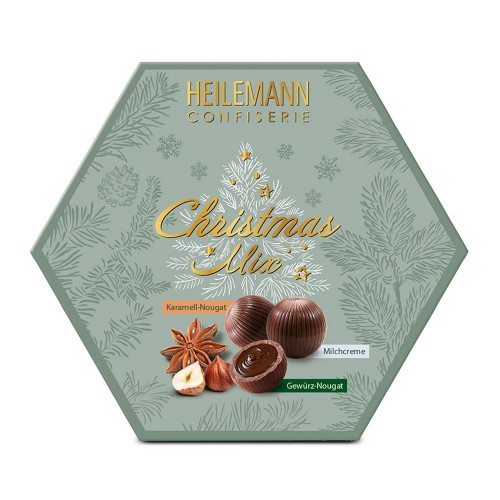Ассорти шоколадных пралине "Рождественский микс" Heilemann, 180 г