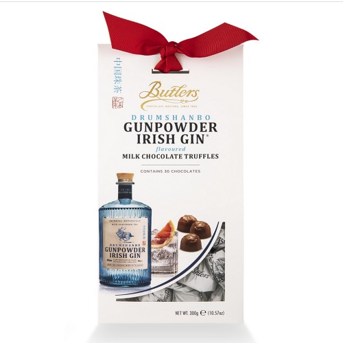 Шоколадные трюфели с джином "Drumshanbo Gunpowder" Butlers, 300 г