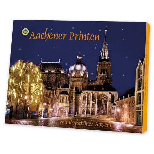 Адвент-календарь "Огни собора", ассорти пряников Aachner Printen, 200 г