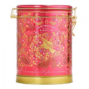 Ассорти печенья в музыкальной подарочной баночке "12 дней Рождества" C&B, 400 г