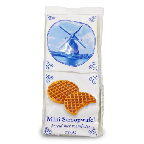 Голландские мини-вафли с сиропом в пакете Casteleijn, 200 г