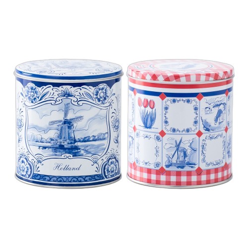 Голландские вафли с сиропом в подарочной баночке (микс) Stroopwafels, 250 г 