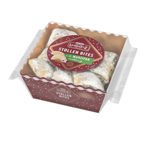 Мини-кексы Stollen Bites с марципановой начинкой Lambertz, 350 г