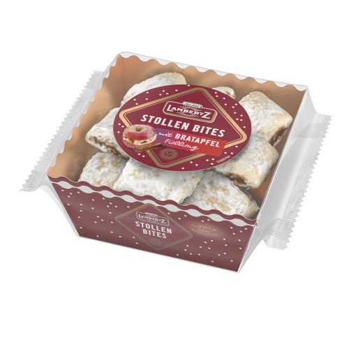 Мини-кексы Stollen Bites с запеченным яблоком Lambertz, 350 г
