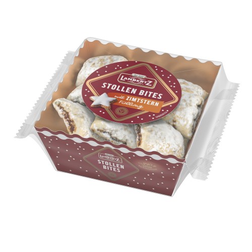 Мини-кексы Stollen Bites с коричной начинкой Lambertz, 350 г