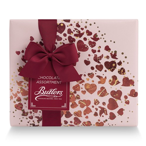 Ассорти шоколадных конфет в подарочной коробке с лентой Butlers, 320 г