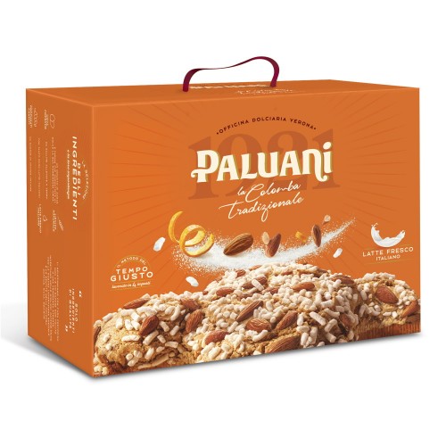 Кулич классический Colomba с цукатами и миндалем Paluani, 500 г
