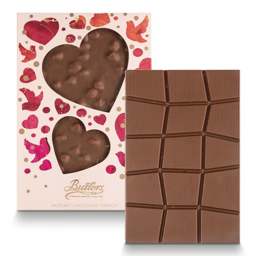 Молочный шоколад с цельным фундуком и кусочками ириски Butlers, 265 г