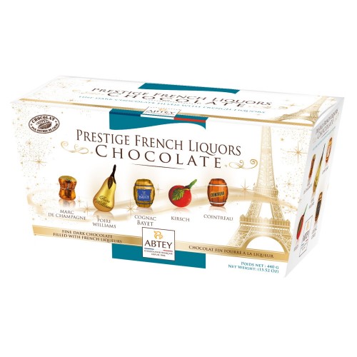 Ассорти конфет "Prestige French Liquors" с ликерной начинкой Abtey, 440 г