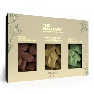 Ассорти маршмеллоу в бельгийском шоколаде в подарочной коробке Mallows, 150 г