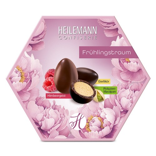 Ассорти шоколадных пралине с алкоголем "Весенняя мечта" Heilemann, 180 г