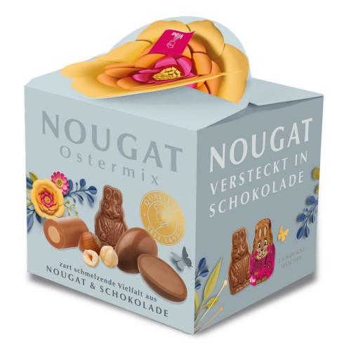 Подарочный набор нуги и шоколада "Праздничное ассорти" Viba, 98 г