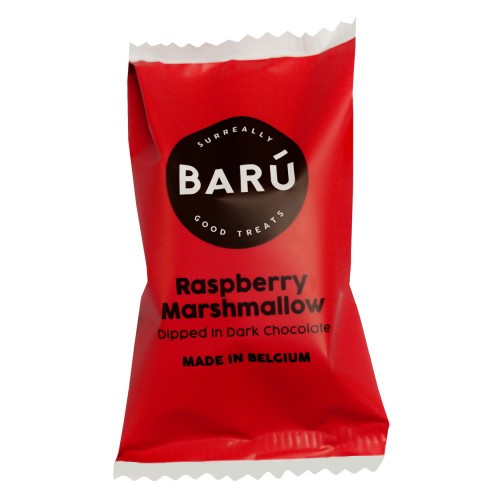 Маршмеллоу в темном шоколаде "Малина" BARU, 13,5 г