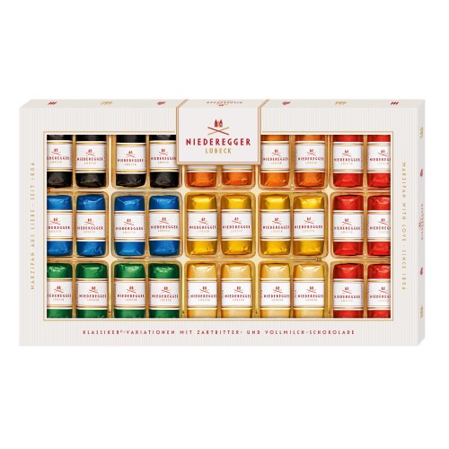 Марципановые конфеты "Вариации", ассорти, Niederegger, 375 г