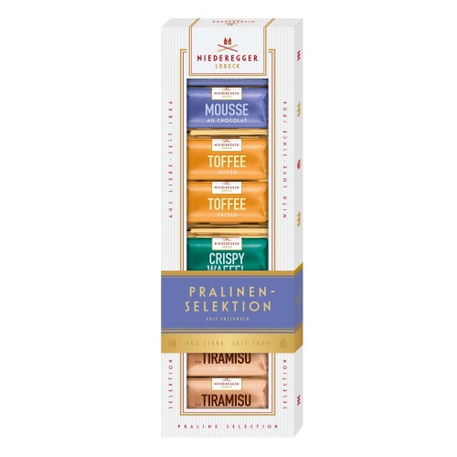 Ассорти шоколадных конфет пралине Niederegger, 100 г