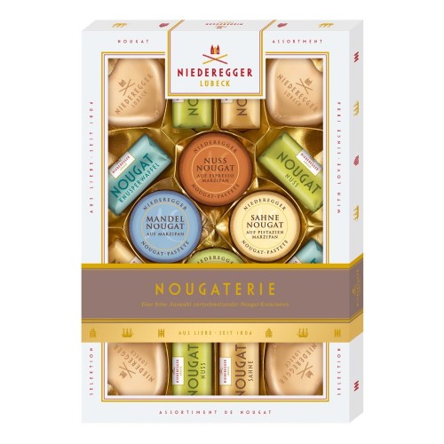 Конфеты из нуги "Нугатерия", ассорти, Niederegger, 206 г