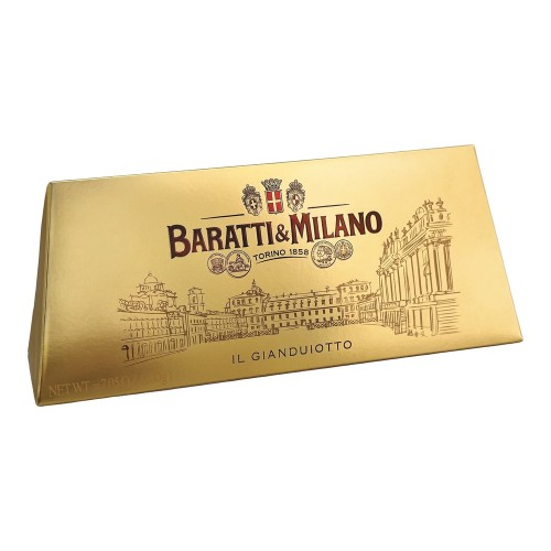Шоколадные конфеты-пралине "Джиандуотти" BarattieMilano, 200 г